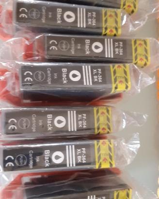 7 Cartucce HP 364 XL Nero