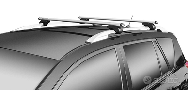 Barre portatutto da tetto alluminio universale per