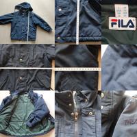 Giubotto imbottito blu Fila