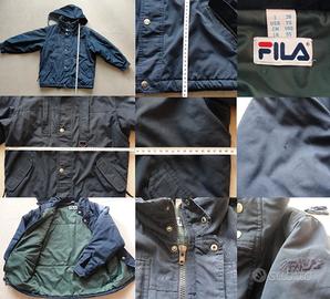 Giubotto imbottito blu Fila