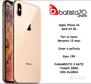 Apple iPhone Xs Gold 64 Gb