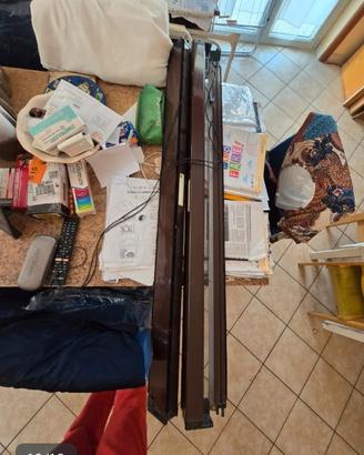 3 zanzariere metallo praticamente nuove x balconi