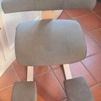Sedia ergonomica kneeling Varier Thatsit naturale