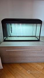 Acquario Amtra 80 LED completo pronto all' uso
