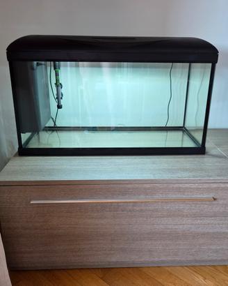 Acquario Amtra 80 LED completo pronto all' uso
