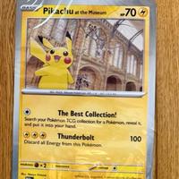 Pikachu at the museum