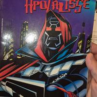 2099 apocalisse con sfondo viola