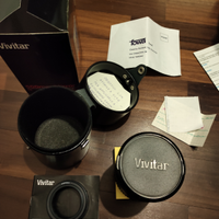 Obiettivo vivitar 500mm mirror f8 macro 1:2.7 x