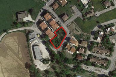 Terreno edificabile residenziale di 1.103 mq