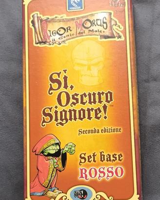 Sì, Oscuro Signore! Seconda Edizione Scatola Rossa