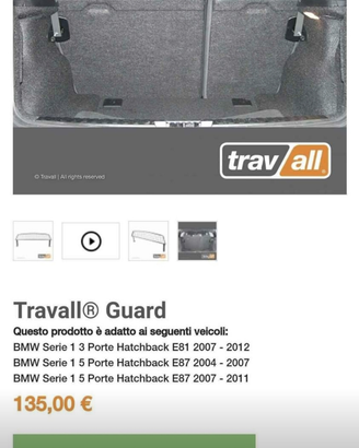 Griglia - divisore per baule/bagagliaio bmw