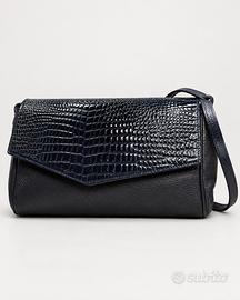 Fendi borsa blu pelle