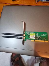 scheda wifii 300Mbps PCI