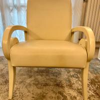 Poltrona della Stilema in pelle.