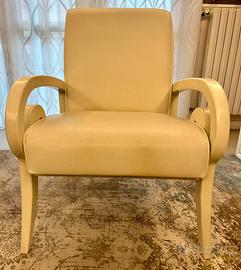 Poltrona della Stilema in pelle.