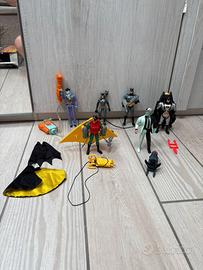 Set di Action Figures Batman 1992 Kenner, completi