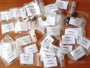 Lotto 170 monete vari estere