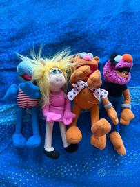 Lotto 4 Peluche Muppets McDonald's 1999 Vintage