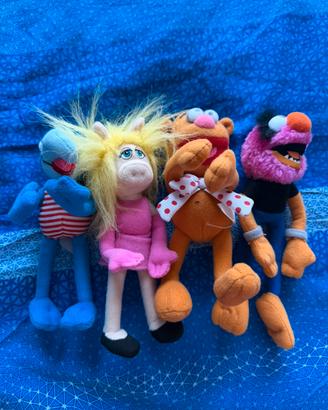 Lotto 4 Peluche Muppets McDonald's 1999 Vintage