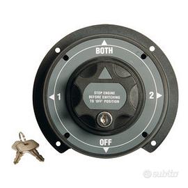 Interruttore/Devolatore Batteria 1-2-BOTH-OFF OSCULATI | 12/24V | 250A Continuo | Per Barche E Camper - Foto 14