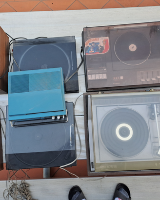 Giradischi vintage