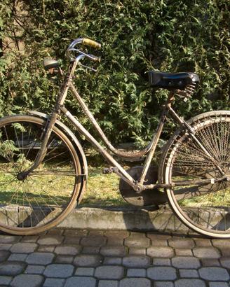 BIANCHI Bicicletta anni 40  con freni a bacchetta