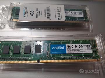 Memoria RAM 4Gb DDR3 1600
