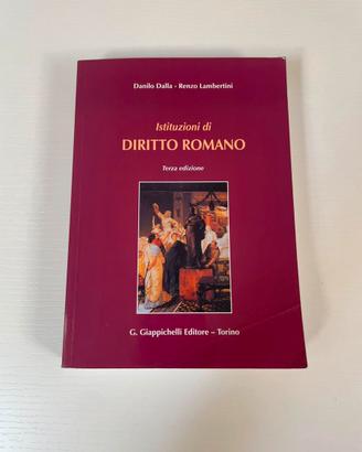 Libro di Istituzioni di Diritto Romano