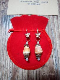 ORECCHINI con  Conchiglie VERE NUOVI