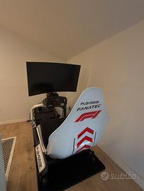 Postazione sim racing fanatec completa