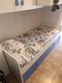 Letto divano con 2 materassi