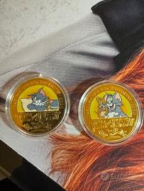 Set monete commemorative Tom e Jerry
