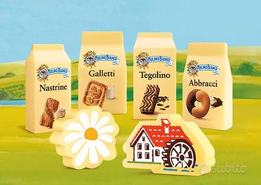 Sorpresine Mulino Bianco - set C-3 di 6 Gommine.