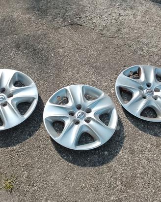 3 copricerchi OPEL 16