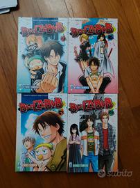 Beelzebub manga volumi 1-2-3-4