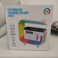 radio sveglia bluetooth led con fm