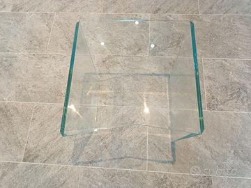 Tavolino moderno vetrato