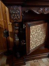 Mobile porta Tv finto camino