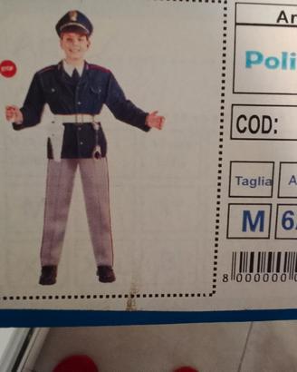 Vestito carnevale Poliziotto