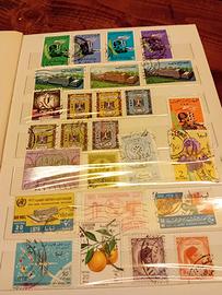 Raccoglitore per francobolli con 180 diversi 