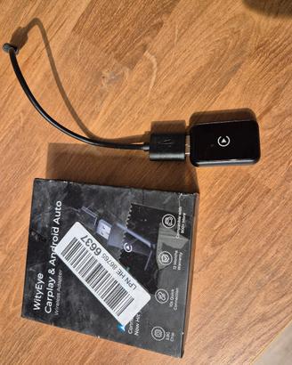  wityeye carplay&android auto wirless adattatore 