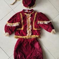 Costume Vestito Abito Carnevale Duca 6 mesi