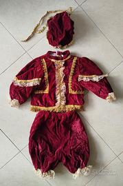 Costume Vestito Abito Carnevale Duca 6 mesi