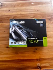 I ZOTAC GAMING GeForce RTX 4070 SUPER Twin e OC