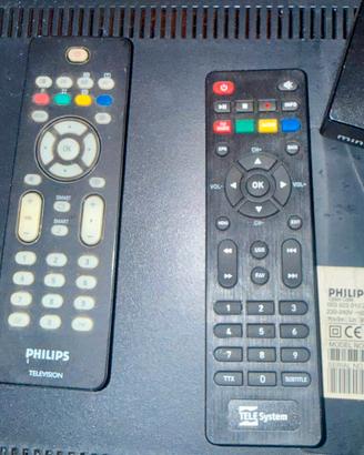 TV Philips 37’ e decoder nuovo
