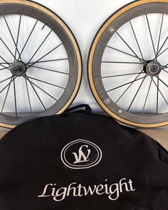 Ruote lightweight carbon 24  MEILENSTEIN tubolare