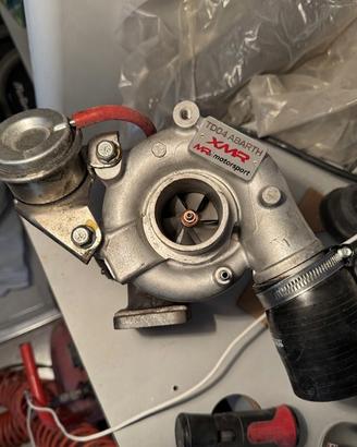Turbina TD04 e centrale G-TECH per ABARTH
