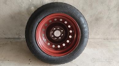 Ruotino Ruota di scorta Pirelli Fiat 4x98 da 13"