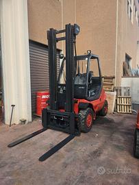 Carrello elevatore diesel marca Linde portata 4000