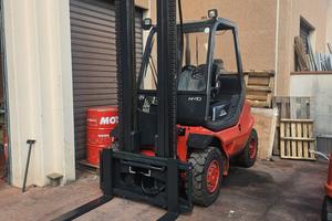 Carrello elevatore diesel marca Linde portata 4000